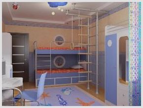 Дизайн интерьера детской комнаты_2